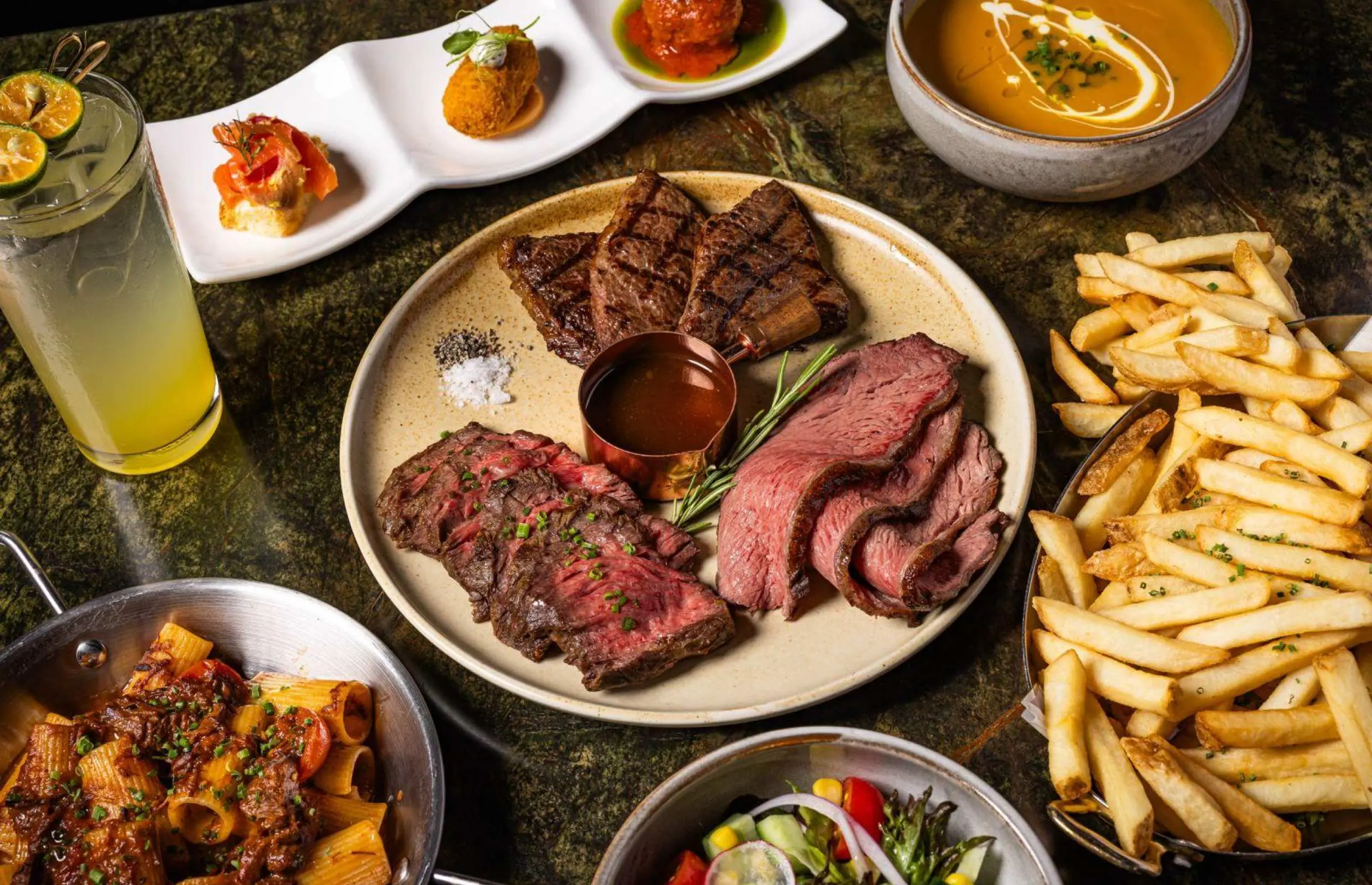 The Grill Room｜澳洲和牛任食套餐｜三折加購生蠔｜銅鑼灣