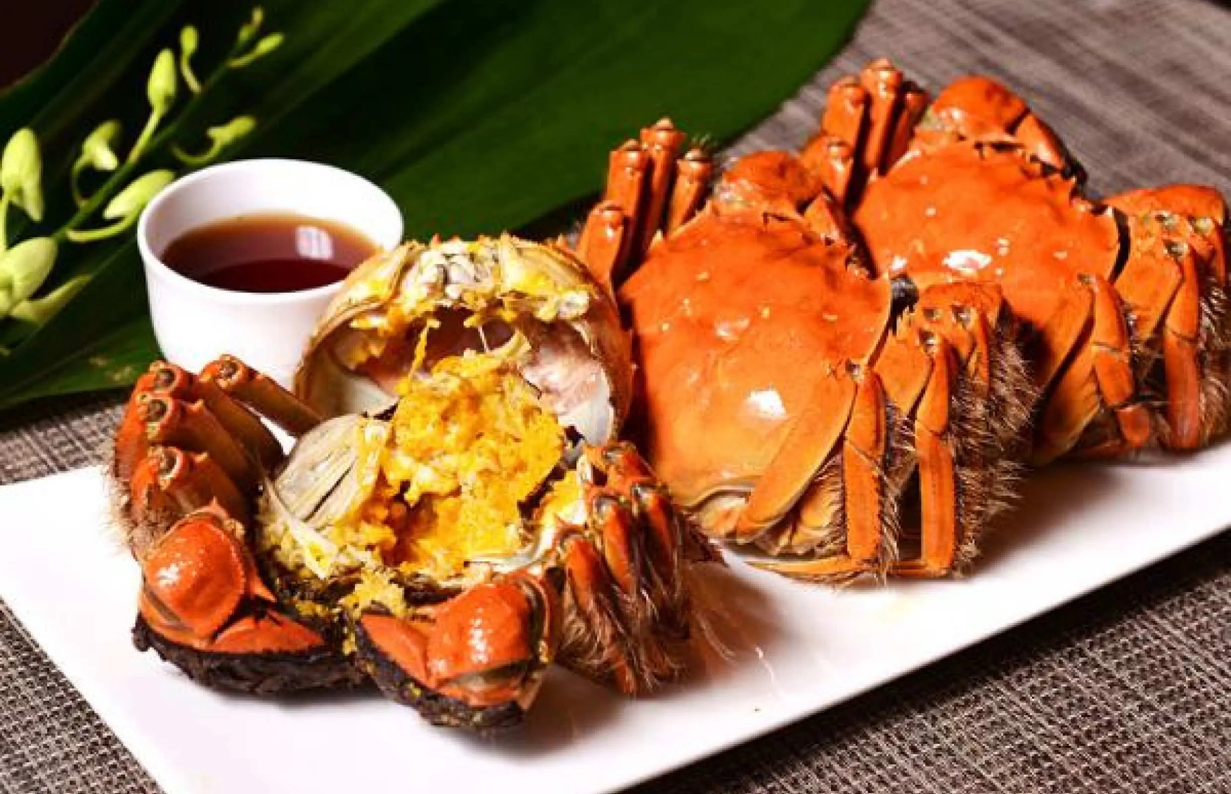九龍海逸君綽酒店｜海雲天｜150分鐘任食大閘蟹&片皮鴨｜避風塘大閘蟹｜油鹽焗大閘蟹｜藥膳大閘蟹｜清水大閘蟹｜午市晚市適用｜無遮擋欣賞210度維港景色｜紅磡黃埔